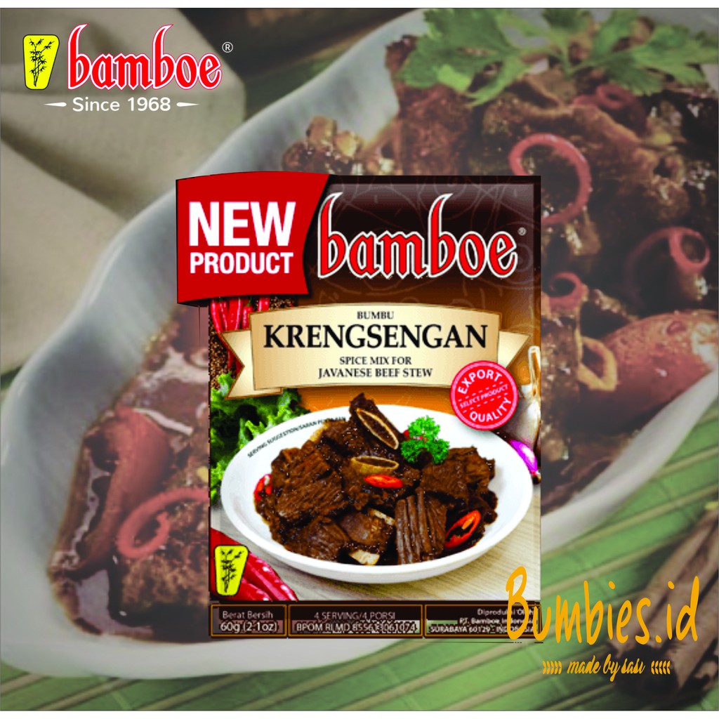 Bumbu Bamboe Krengsengan 60 gram