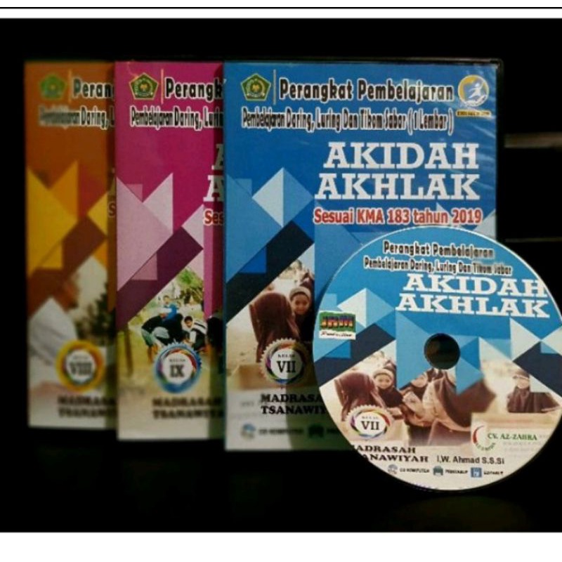 

CD RPP daring luring mata pelajaran akidah akhlak mts kls 7.8.9 KMA 183.184 semester 1&2