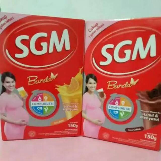 SGM BUNDA/SUSU IBU HAMIL DAN MENYUSUI 150 GRAM EXP 2022