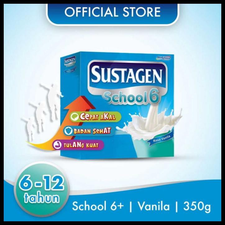 SUSTAGEN SCHOOL 6+ ISI 350G (VANILA) / SUSTAGEN 6 + ISI 350 GRAM