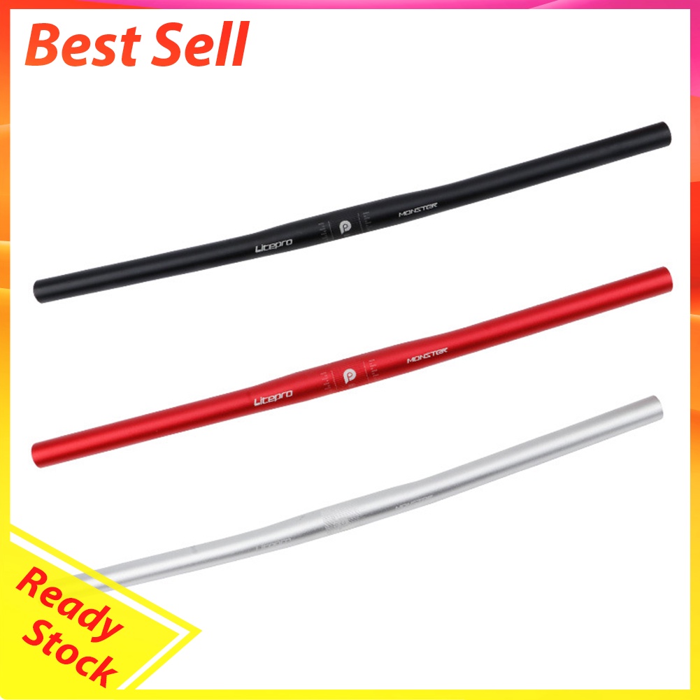 25.4x540mm MTB Bike Aluminum Alloy Handlebar Bicycle Riser Bar Ultra Light