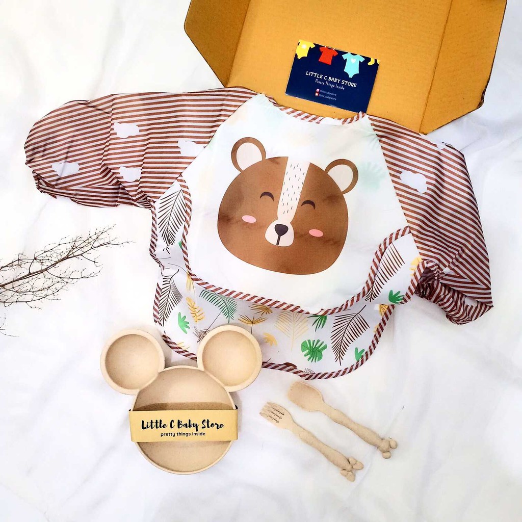[PUNCAK TAMBORA] Hampers Happy Eating  – Unisex  / Baby Hampers / Hampers Bayi / Set Hadiah Newborn 