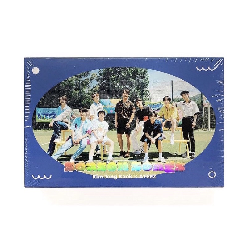 READY STOCK OFFICIAL KIM JONG KOOK X ATEEZ SEASON SONGS