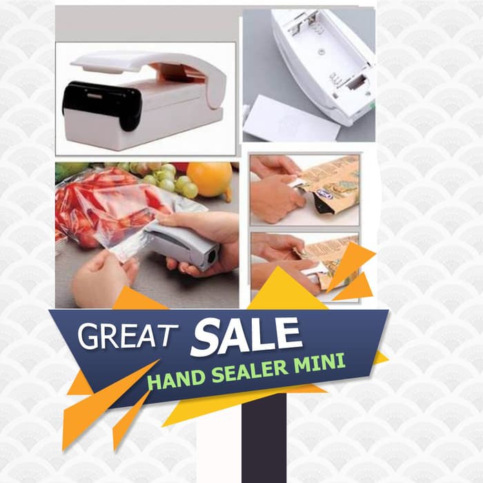 Hand sealer mini / pres plastik murah