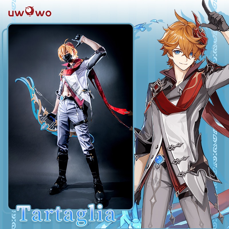PREORDER PRE-SALE Tartaglia Cosplay UWOWO Game Genshin Impact Tartaglia/Childe Cosplay Costume Tarta
