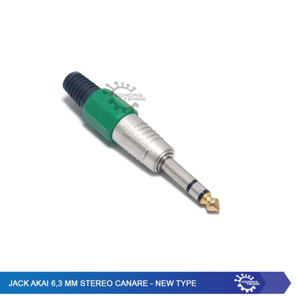 New Type - Jack Akai 6,3 mm Stereo Canare