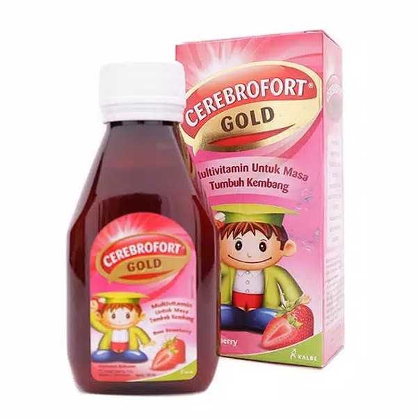 Cerebrofort Gold Strawberry 100ml