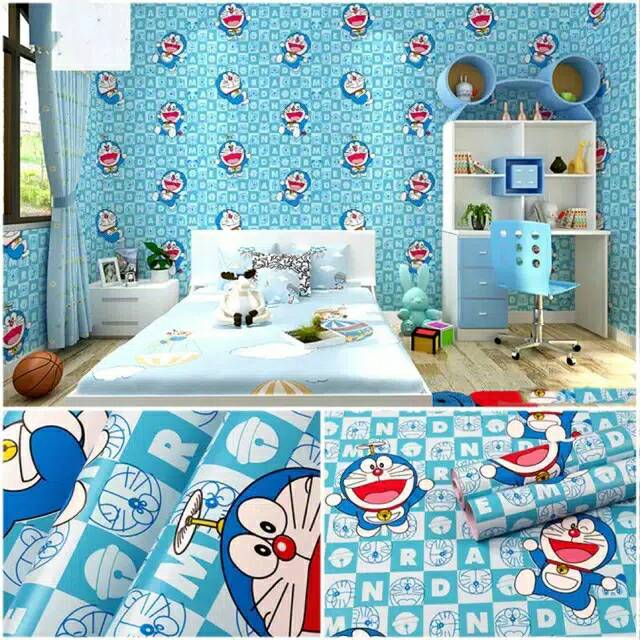 Wallpaper stiker Dinding 3D Aneka Motif cantik