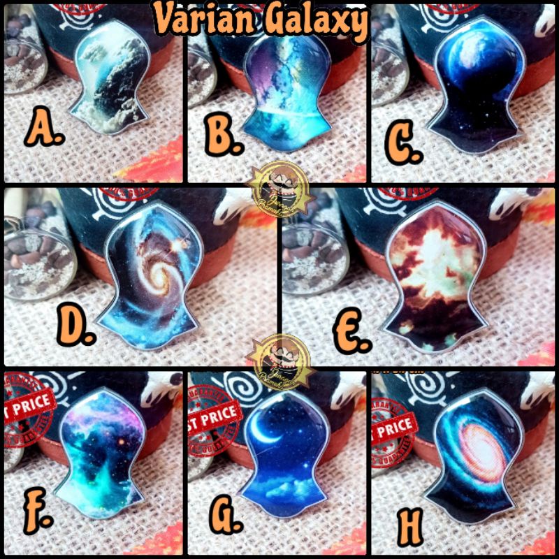 PIN TEROMPAH VARIAN GALAXY