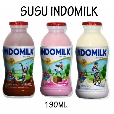 INDOMILK BOTOL 190ML