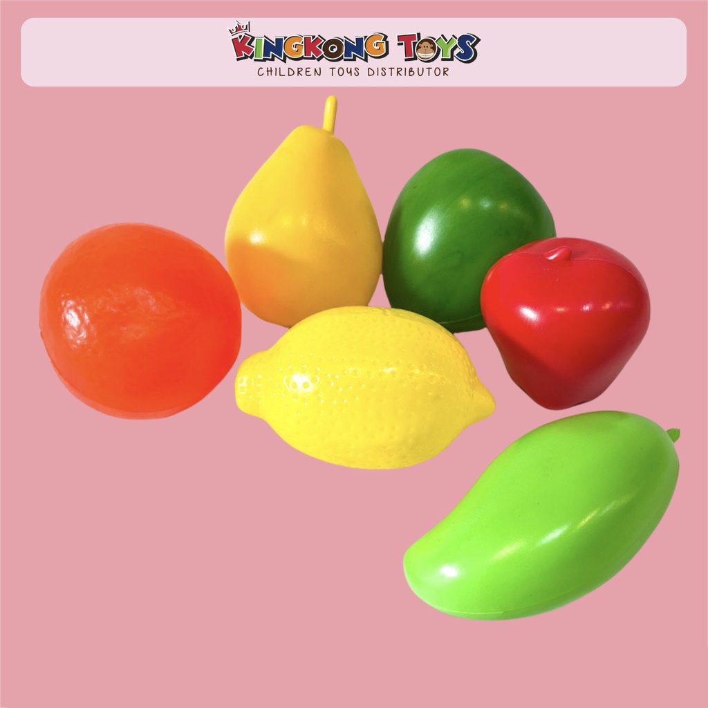 MAINAN MINIATUR BUAH-BUAHAN / BUAH MAINAN PLASTIK / 11030018