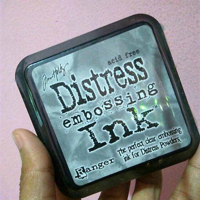 Distress embossing Ink