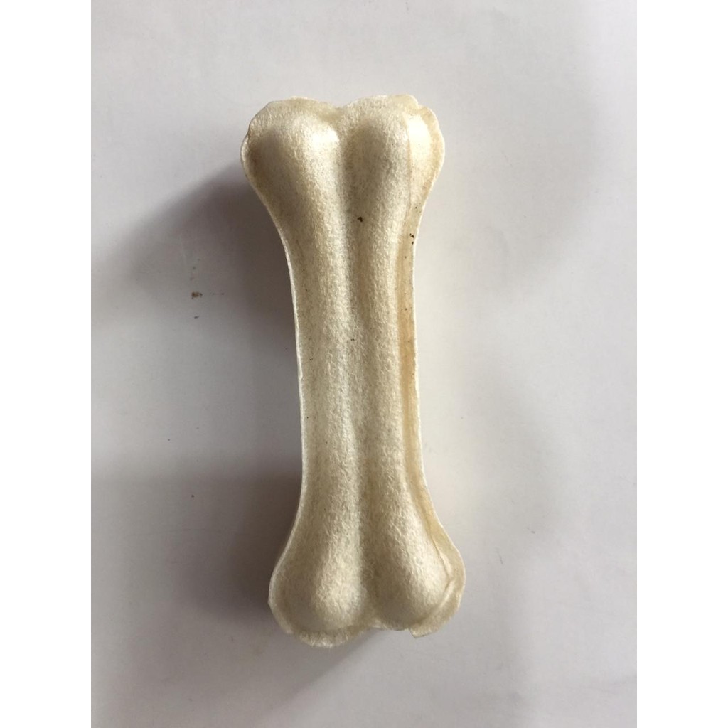 Tulang Pressed Bone 3&quot; Natural n WHITE