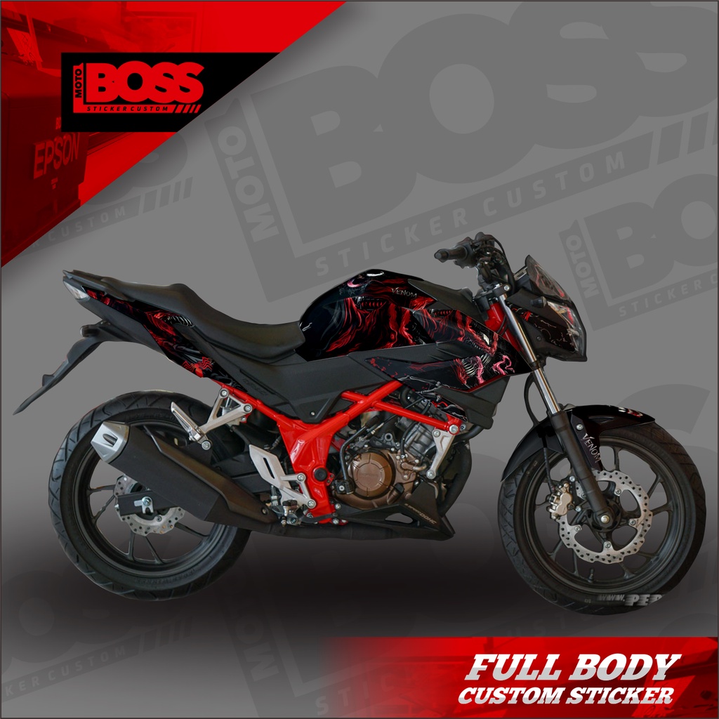 Decal Sticker Full Body Honda CB150 R V3 Sticker Decal CB150R V3 Full Body Motif Venom