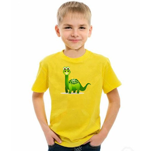 KAOS ANAK DINO / KAOS ANAK / KAOS KATUN 24S