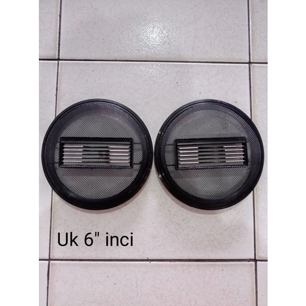 Tutup speaker / grill speaker 6 inchi