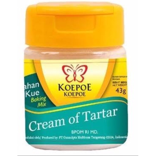 

Cream of Tar Tar Kopoe koepoe 43gr