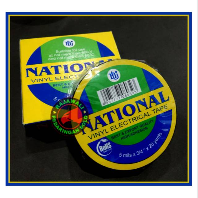 

ISOLASI LISTRIK VINYL NATIONAL