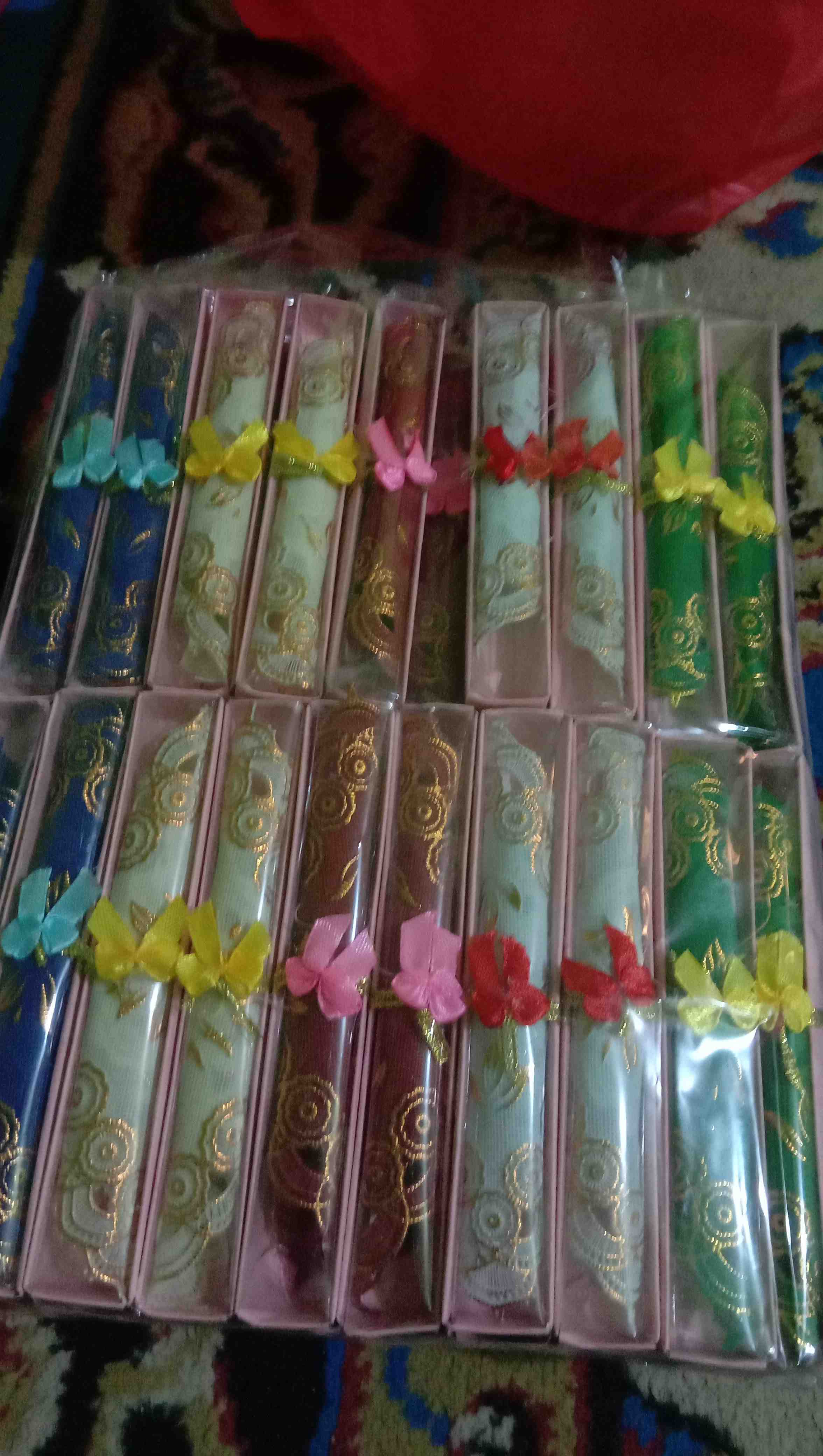 Souvenir Tatakan Gelas | Alas Gelas Mini Kemas Bok Mika,,bonus Kartu Uvapan Terima Kasih