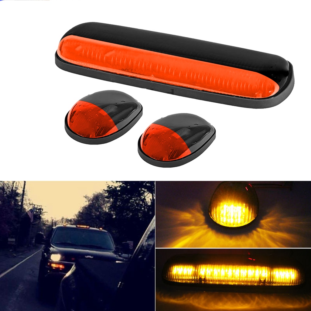 Led Roof Top / Lampu LED Atas Atap Cab Amber Asap untuk Truk Pickup