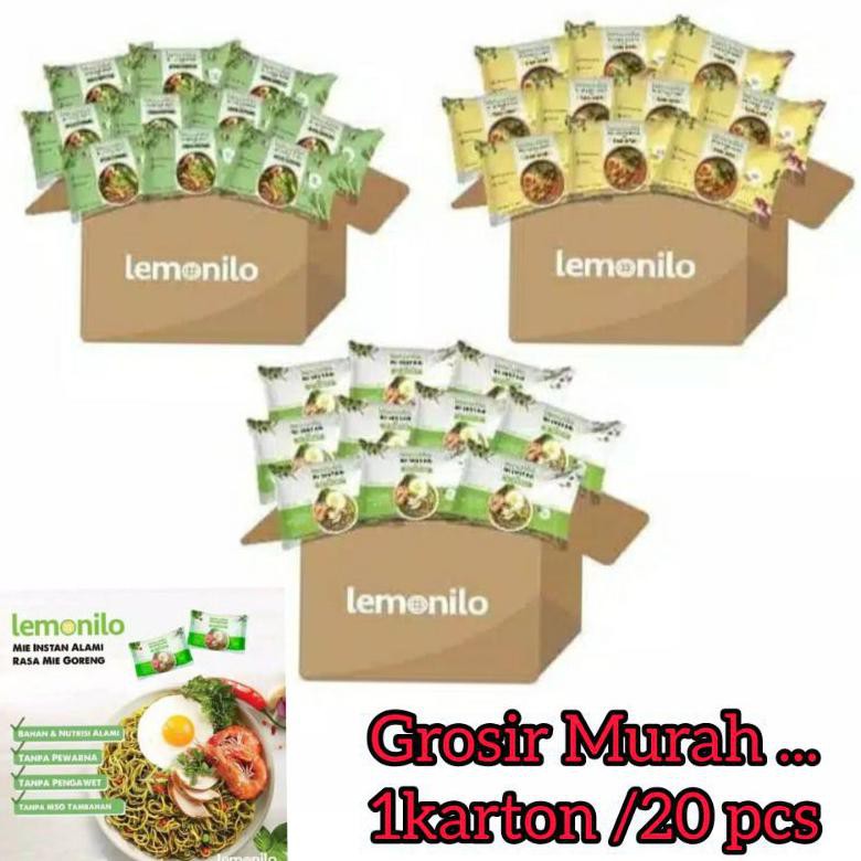 

{BISA COD} Mie Lemonilo Sehat 1 Karton isi 20pcs Hemat TERMURAH [Kode 1|Kode 2|Kode 3|Kode 4|Kode