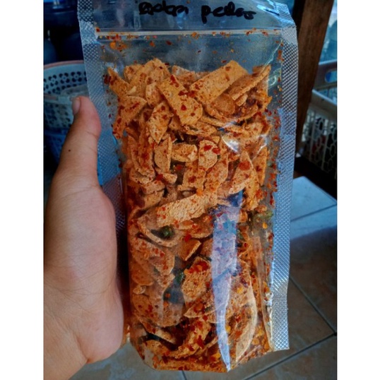 

✅ BELI 5 FREE 1 ✅Basreng pedas daun jeruk isi 100gram | Basreng Stik Bumbu Basah Daun Jeruk/Basreng Pedas 100 Gram | Cemilan Basreng Stick Pedas Daun Jeruk Instant Halal Kemasan Pouch Netto 100 Grm