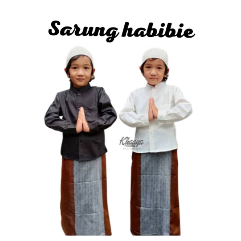 sarung tenun anak habibie