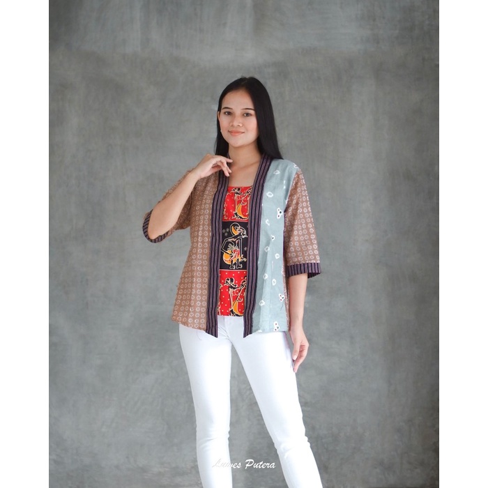 Blouse Batik Luwes Putera Pertiwi