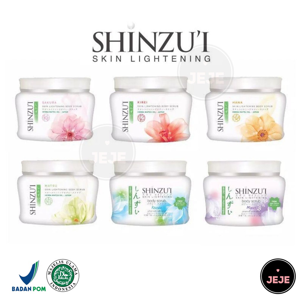 SHINZUI Body Scrub Besar 200g