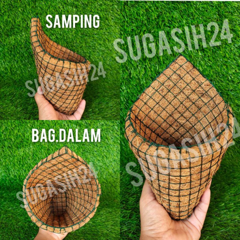 Pot hias anggrek bunga