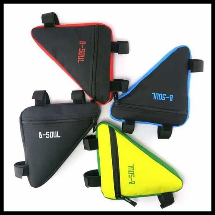 B-SOUL Tas Sepeda Segitiga / Frame Bag Bike B-SOUL / Tas Sepeda Import Murah