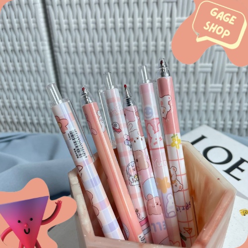 

pulpen gel cetek anjing pena tinta hitam kebutuhan sekolah anak alat tulis pen lucu imut bolpen unik fancy keren bisa COD termurah import