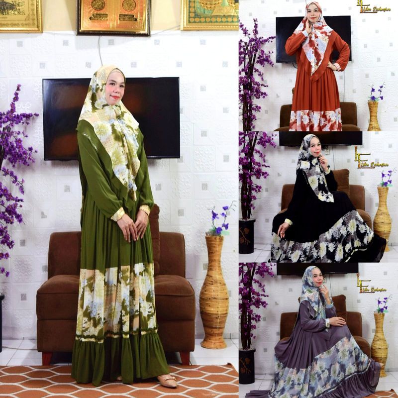 RANIA SYARI SET SYARI PREMIUM SUPER ORIGINAL BY LIKE EXCLUSIVE