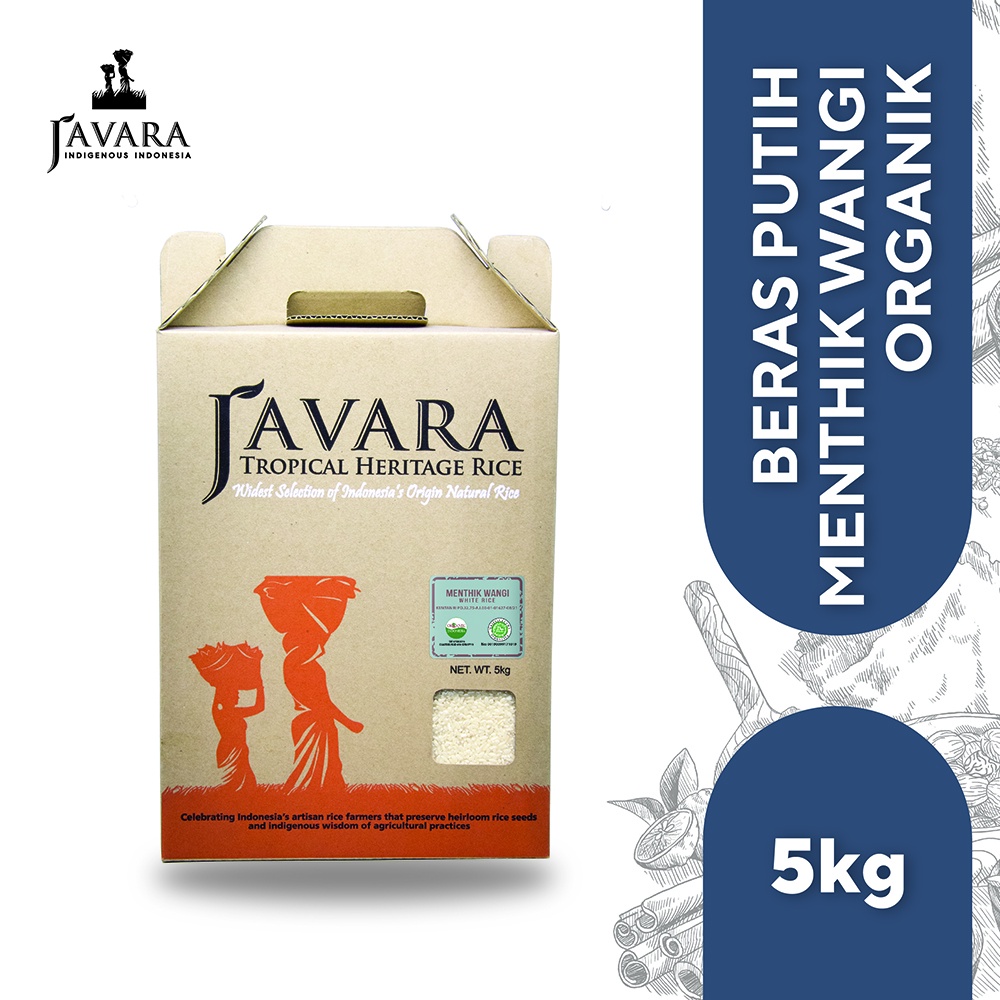

Javara Menthik Wangi Putih Beras White Rice Polished 5kg