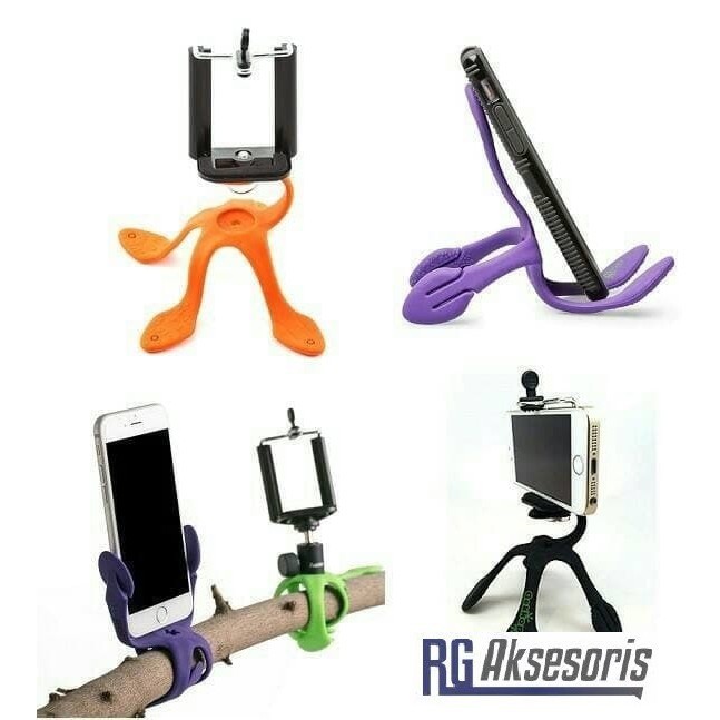 Gekko Pod - Gekkopod - Flexible Pod - Geckopod Flexible Mini Tripod