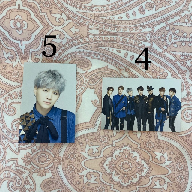 BTS 2016 HYYH Live On Stage Epilogue Official Mini Photocard