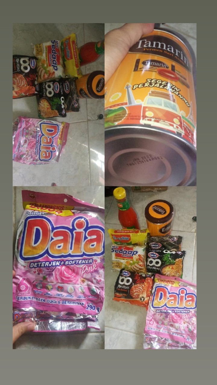 Daia Deterjen Bubuk 290 Gram Kemasan 5000 Detergent Sabun Cuci Pakaian