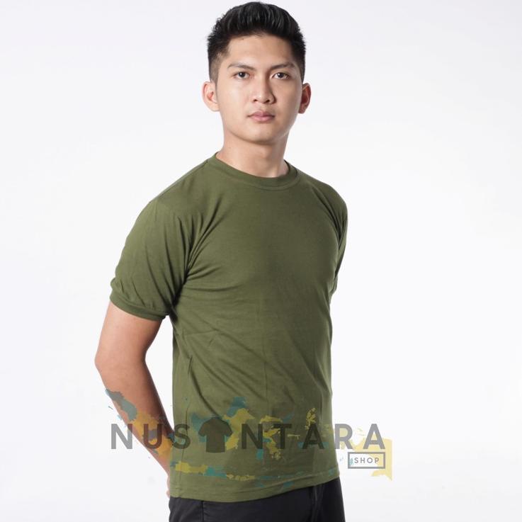 MURAH MERIAHKaos Polos Coklat Navy Hitam Putih Army Kerah Pendek Kaos Satpam Security Kaos Polisi T