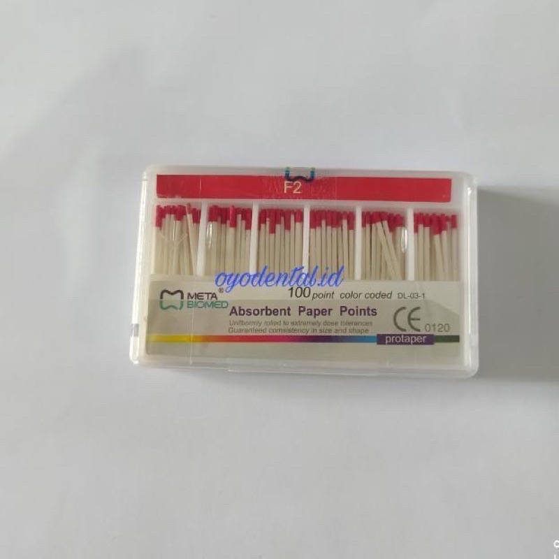 Dental Paper point F1 F2 F3 F4 F5 assorted / paper point protaper