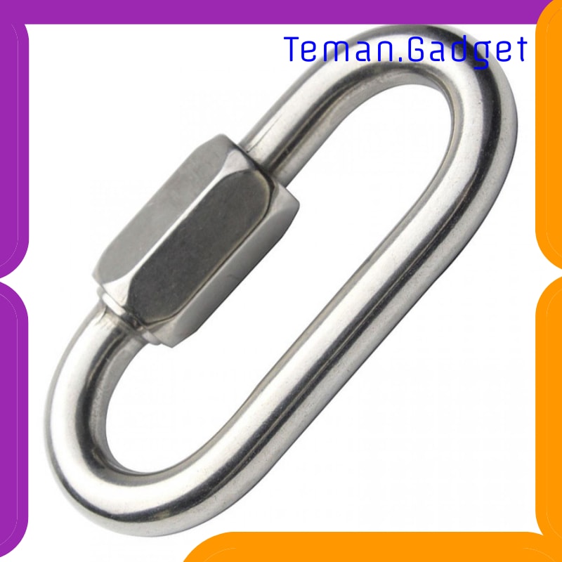 TG-ID064 XINDA KARABINER SAFETY LOCK STAINLESS STEEL - XD-8619