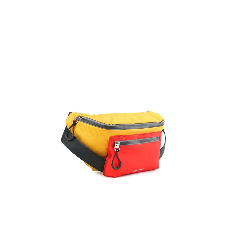 TAS SELEMPANG PINGGANG/DADA/BADAN PRIA HUSH PUPPIES SLING WAIST/CHEST/BODY BAG ORIGINAL KUNING YELLOW HM138