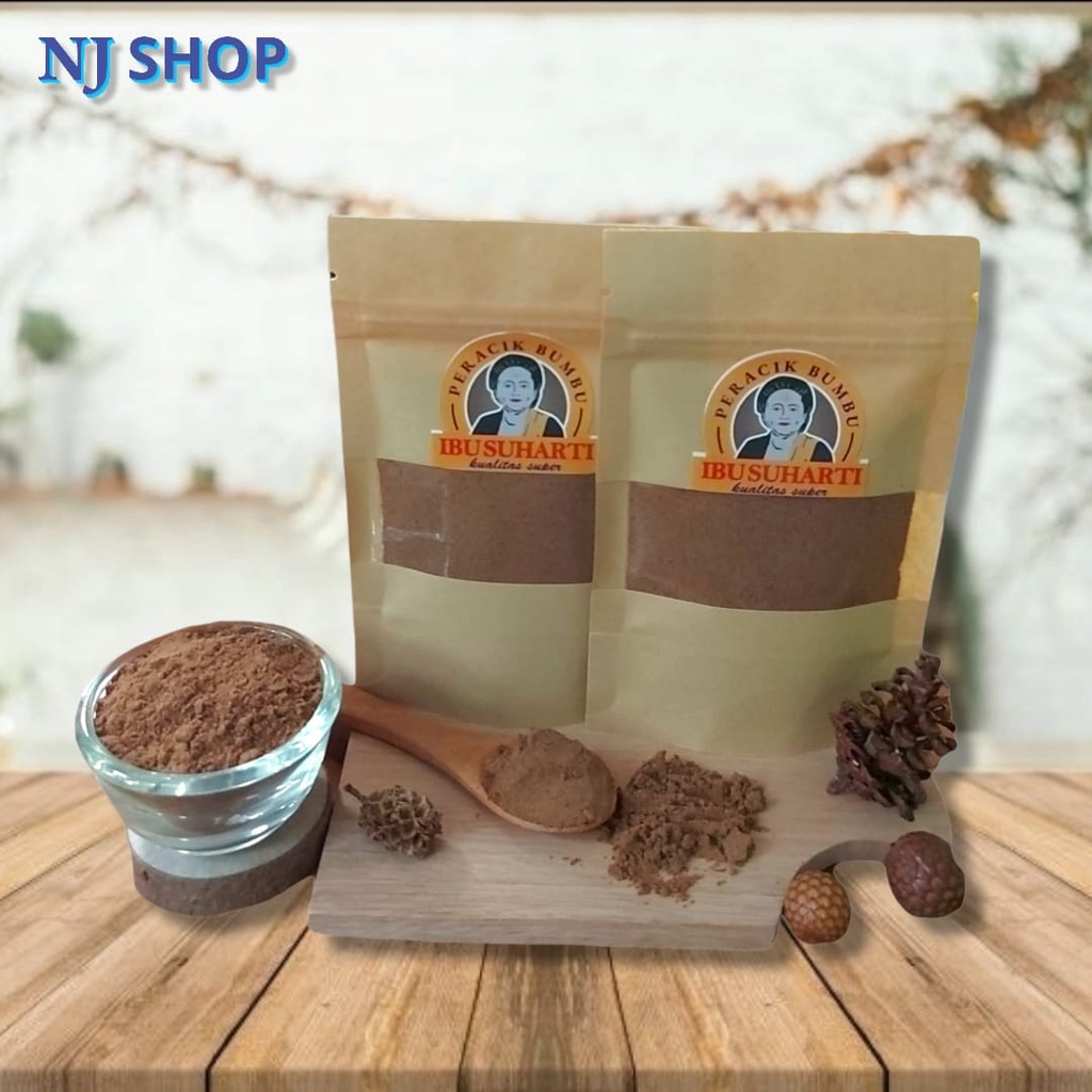 

[Bumbu Masak] - IBU SUHARTI - Rempah Pala Bubuk Bumbu Pala Nutmeg Powder Kualitas Premium