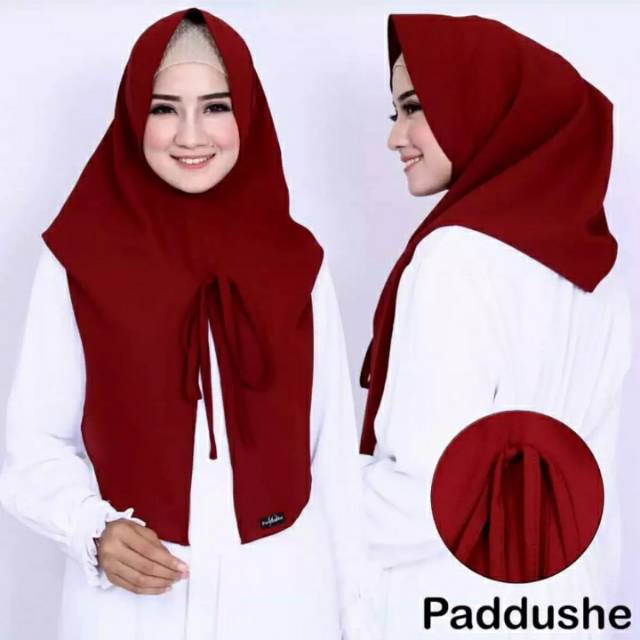 Hijab instan model bergo/ kerudung instan