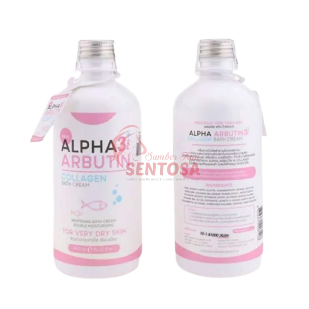 ALPHA 3+ ARBUTIN COLLAGEN BATH CREAM