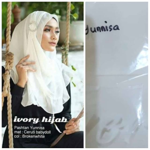 Hijab Instan Yunnisa by IVORY HIJAB / Hijab Instan