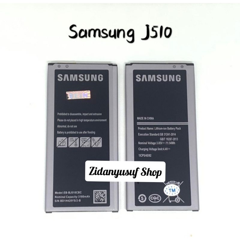 BATTERY BATRE BATRAI BATERAI SAMSUNG J510 J5 2016 ORI