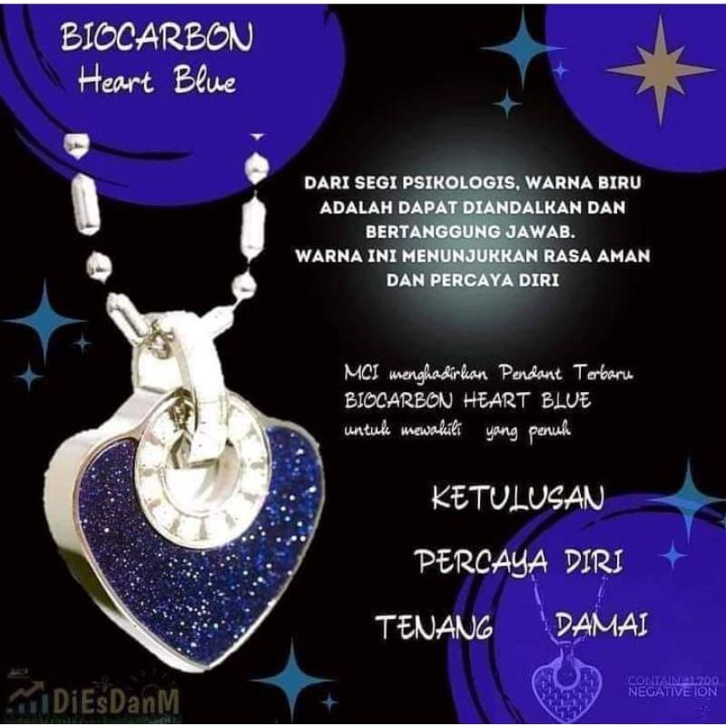 KALUNG KESEHATAN MCI MGI/DISTRIBUTOR MCI/BIOCARBON HEART BLUE MCI/OFFICIAL MCI