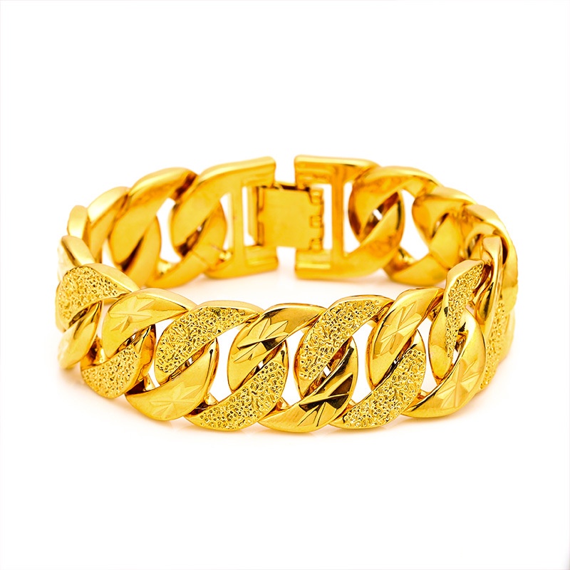 Gelang Model Twist Lapis Emas Asli Kadar 375 Lebar 20mm Untuk Pacar