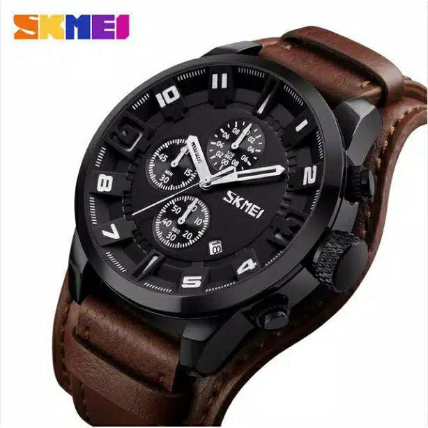 SKMEI Analog Chrono Aktif SKMEI 9165 ORIGINAL Jam Tangan Pria