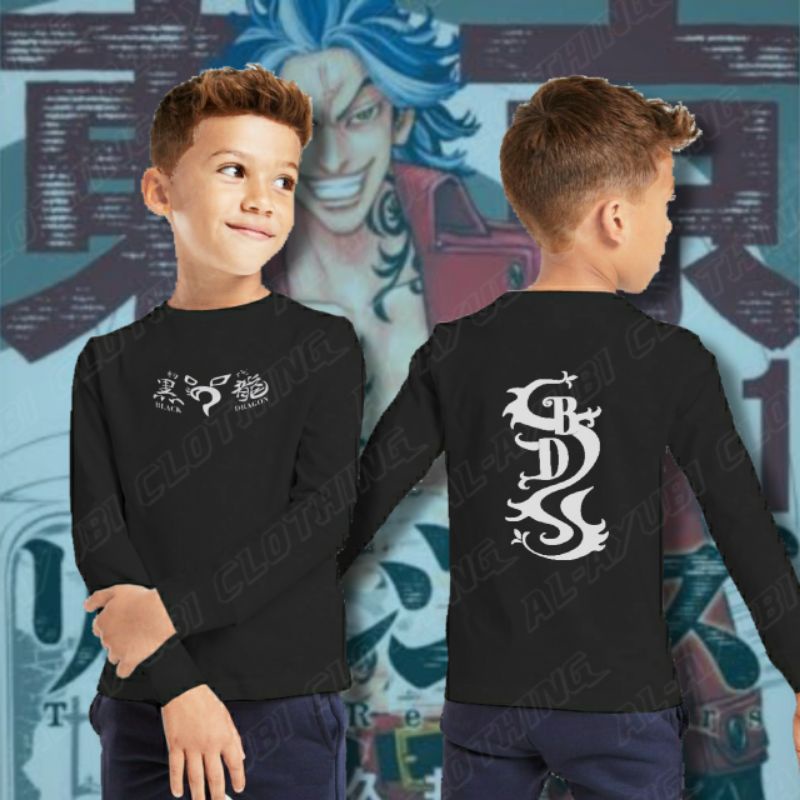 Kaos Anak Black Dragon Tokyo Revengers